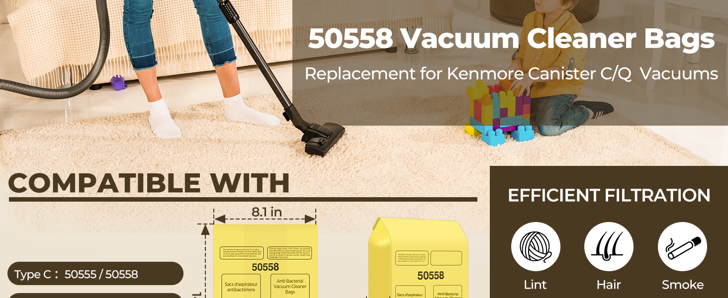 kenmore vacuum bags