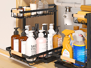 under sink organizer