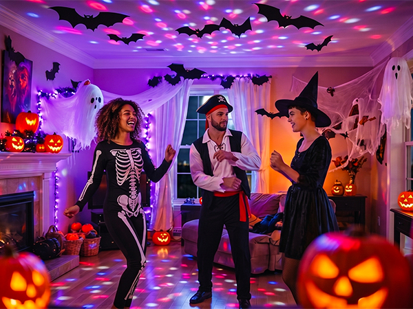 disco party dj light for Halloween