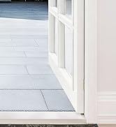 BEQHAUSE Dirt Trapper Door Mat 20" x 32", Non-Slip Doormats Washable Entryway Rugs, Stain Resista...