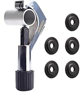 KMRDND Bicycle Front Fork Tubing Cutter, Handlebar/Seatpost/Fork Pipe Cutter, Mountain Bike Metal...