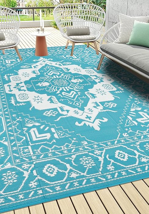 reversible mats outdoor rugs for patios clearance