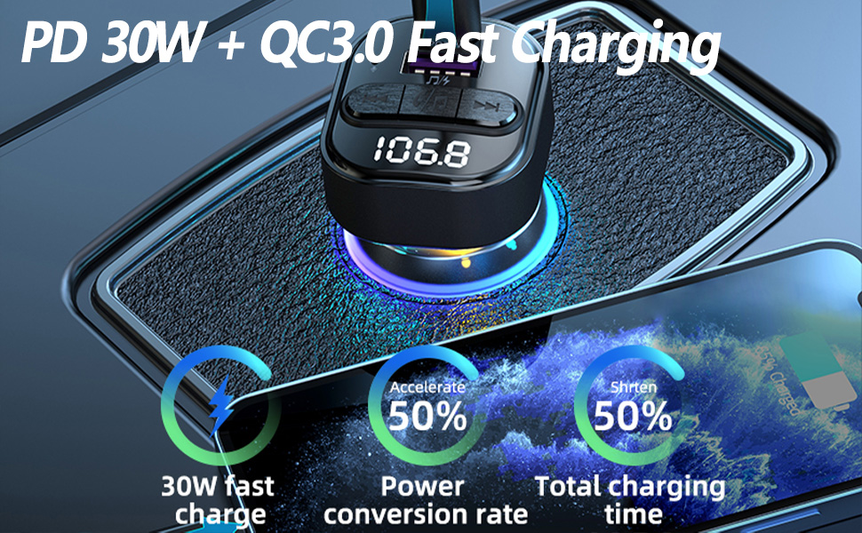 bluetooth fm transmitter for car