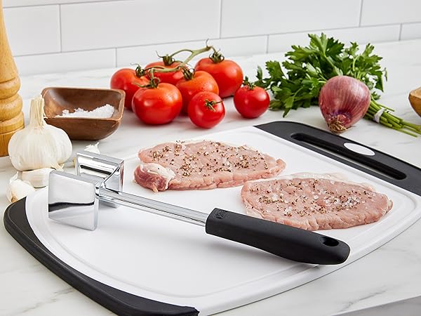 Dishwasher safe cutting boards for meat food prep