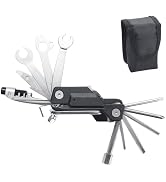USHAKE Bike Multi Tool MTB Multi Tool-Bicycle Multi-Function Tools with Carry Case Easy Taking an...