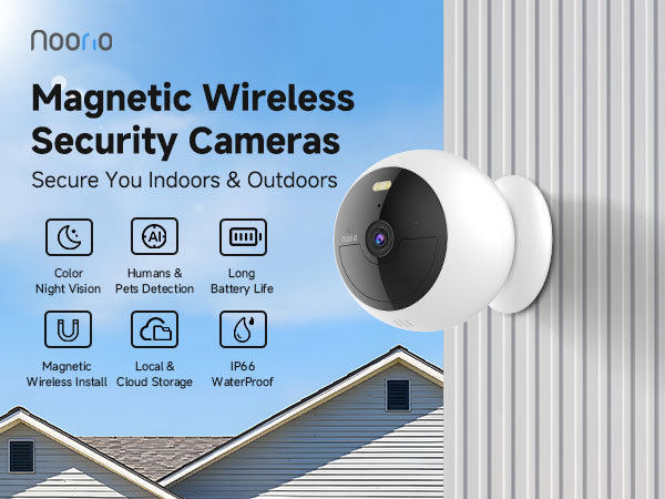 Magnetic Wireless Security Camera