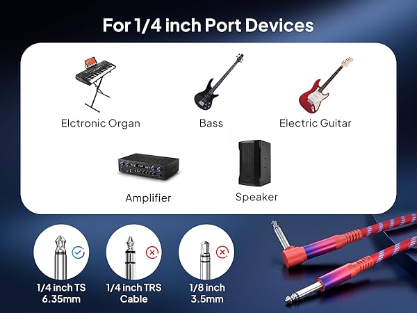 TS Electric Guitar Cable