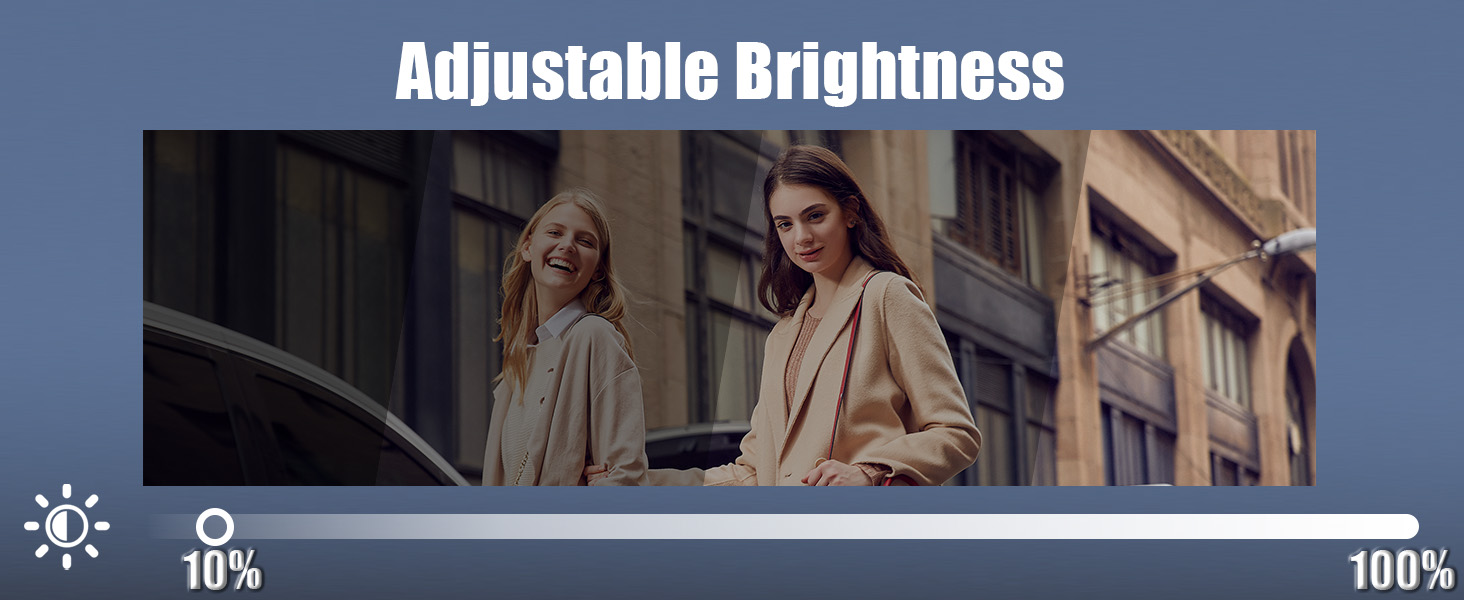 adjustable brightness