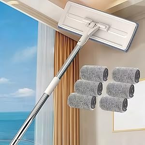 Cleans windows and ceilings!