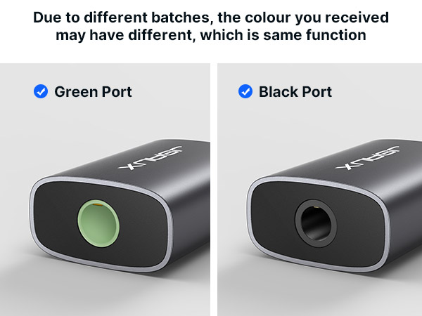 usb to 3.5mm jack audio adapter