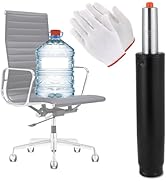 FLKQC Universal Office Chair Gas Lift Cylinder Replacement, 5" Long Stroke Gas Lift, Heavy Duty G...