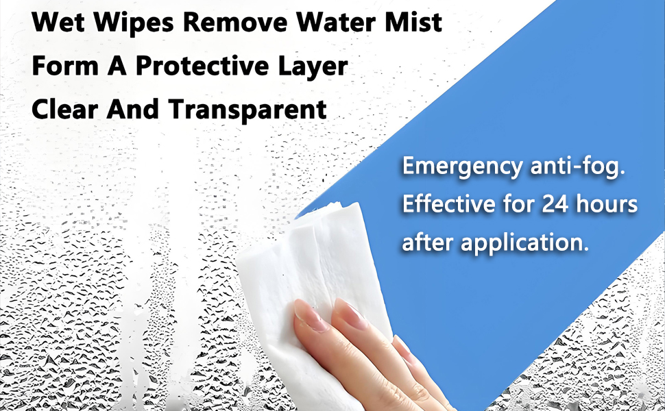 anti-fog wipes