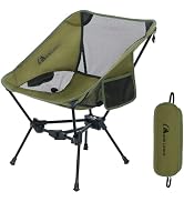 MOON LENCE Camping Chair Portable Backpacking Chair - The 4th Generation Ultralight Folding Chair...
