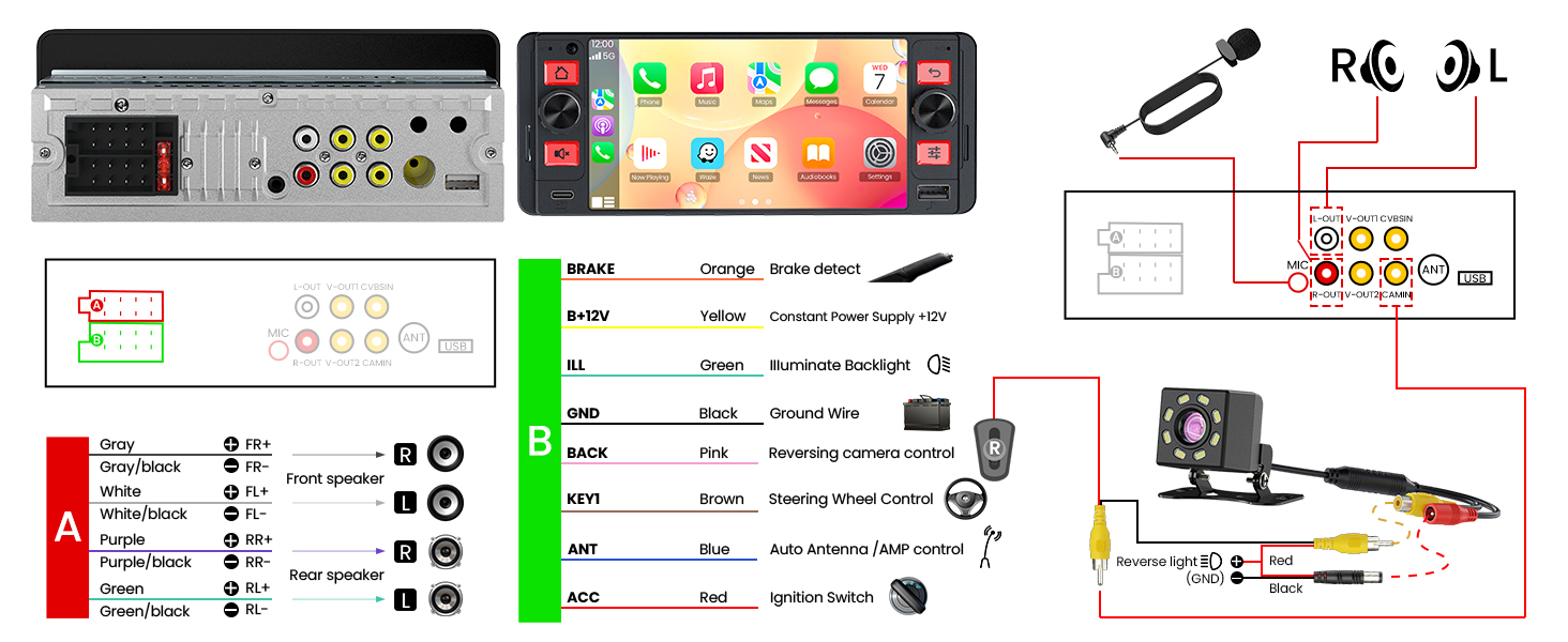 car stereo single din