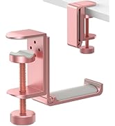 APPHOME Foldable Headphone Stand Hanger Holder, Space-Saving Aluminum Soundbar Stand with Univers...