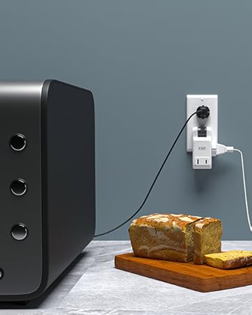 2 Prong Swivel Wall Adapter