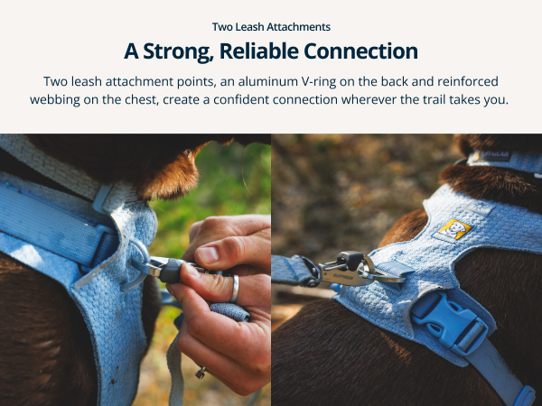 Front Range Harness trusted design new soft knit material fabric