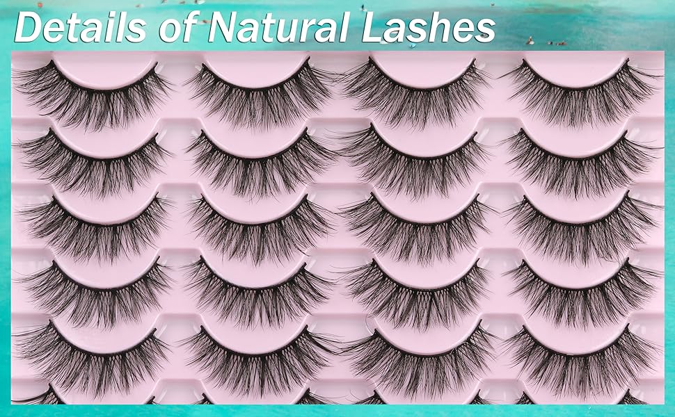 Kiromiro Fluffy lashes mink natural look