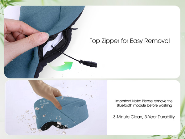 bluetooth eye mask with headphones