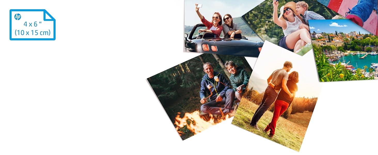 HP Sprocket Studio Plus WiFi Printer – Wirelessly Prints 4x6” Photos from Your iOS & Android Device