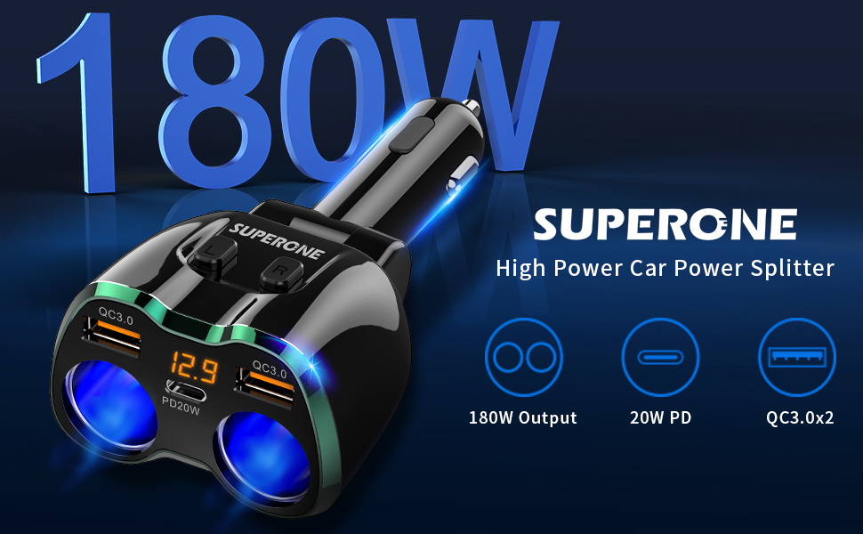 cigarette lighter splitter