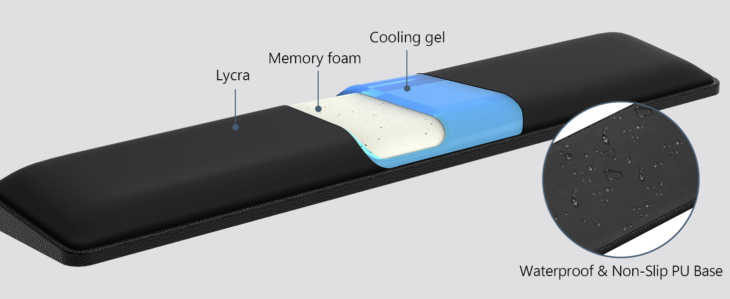 Cooling Gel &amp;amp; Upgraded Soft Memory Foam
