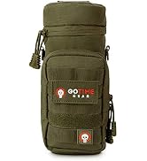 Exo-Tek H2O MOLLE Water Bottle Pouch Hydration Carrier – Use as MOLLE Water Bottle Holder, Water ...