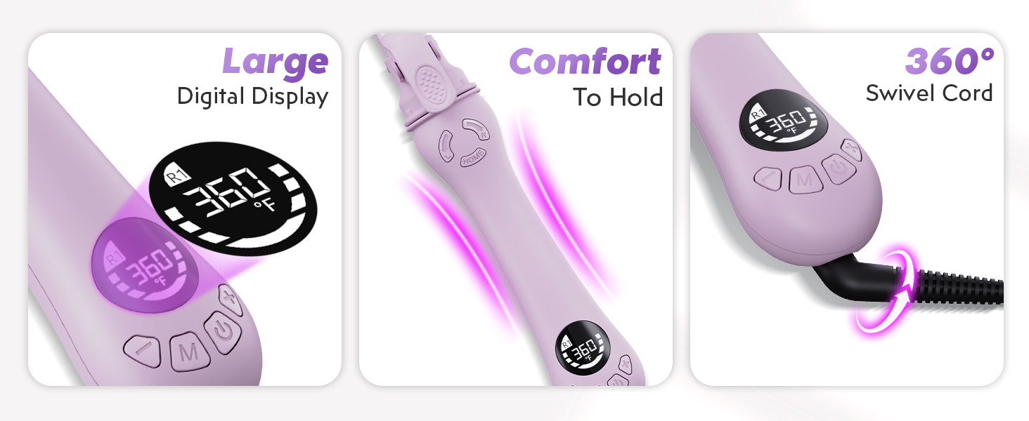 rotating curling iron