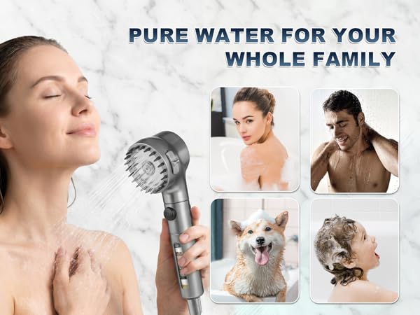 Fletcno Ion Drops Shower Head