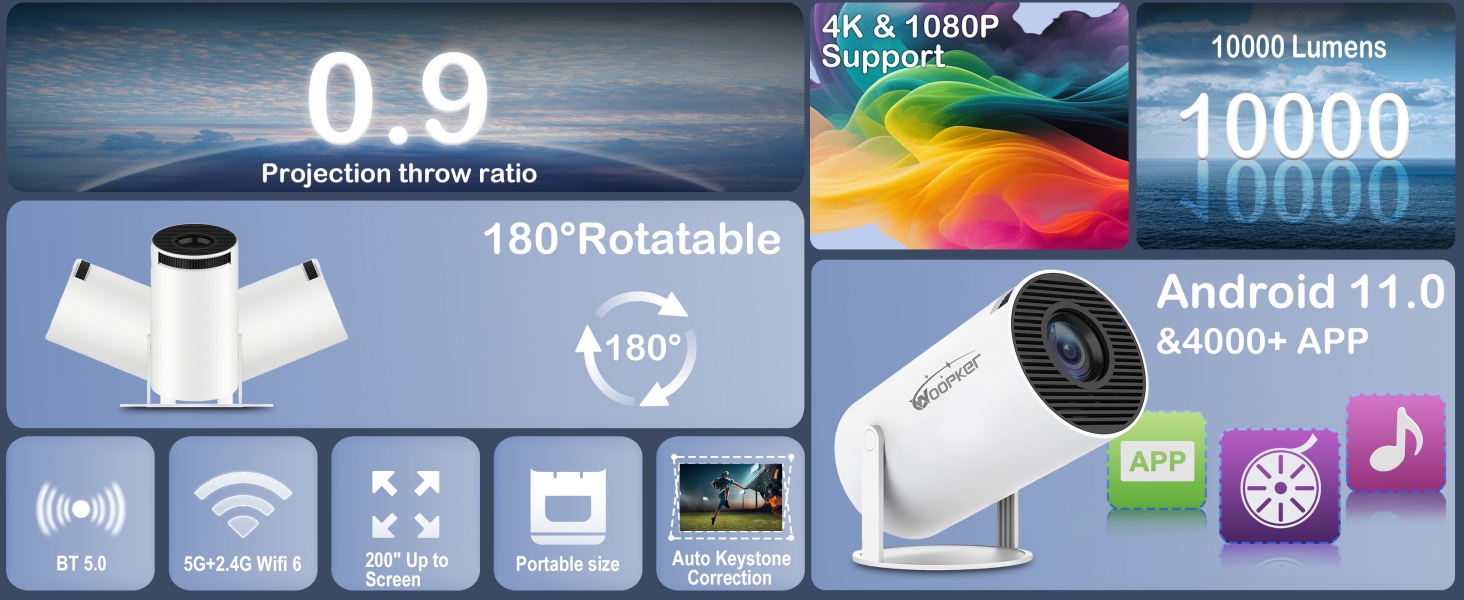 small projector portable