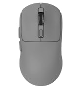 Gizdot Bluetooth Wireless Mouse for MacBook/Laptop/Mac - Silent Ergonomic Multi-Device Receiver R...