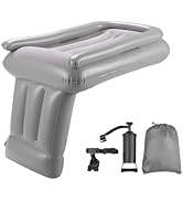 Portable Inflatable Toddler Travel Bed with Safety Bumpers - Toddler Airplane Bed, Flyaway Kids B...