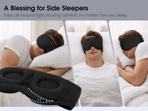 3D Sleep Headband Headphones