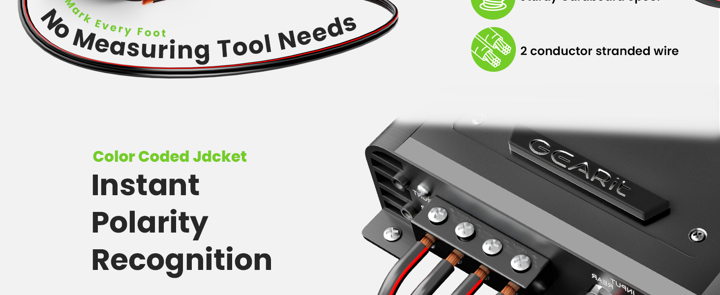 speaker wire 14 gauge 100 ft