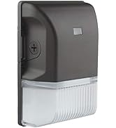 Dephen 30W LED Wall Pack-Photocell Dusk to Dawn Outdoor Lighting 4050lm 5000K Wall Pack LED 100-2...
