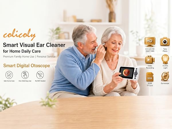 Smart Visual Ear Cleanerfor Home Daily Care