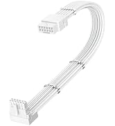 Fasgear PCIE 5.0/5.1 16pin GPU Extension Cable - 12V-2x6/12VHPWR Adapter (12+4) pin Male to Femal...
