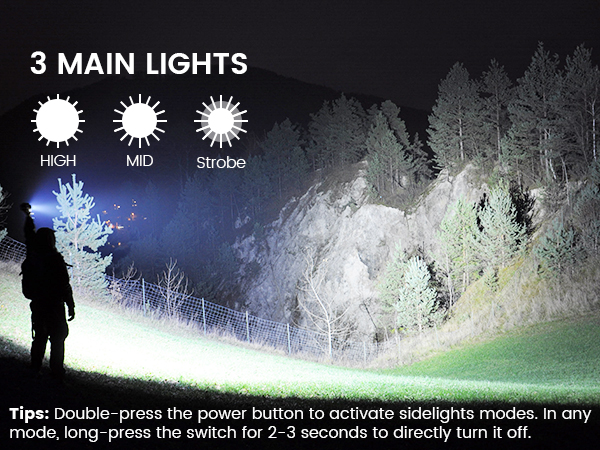 brightest flashlight 250000