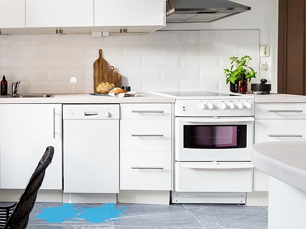 MOBI Smart Home 2.4GHz WiFi Water Leak Sensor, Water Sensor, Water Detector Alarm; 