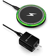 Wireless Charger Samsung, 15W Android Wire less Charging Pad for Galaxy S25 Ultra S25+ S24, Fast ...