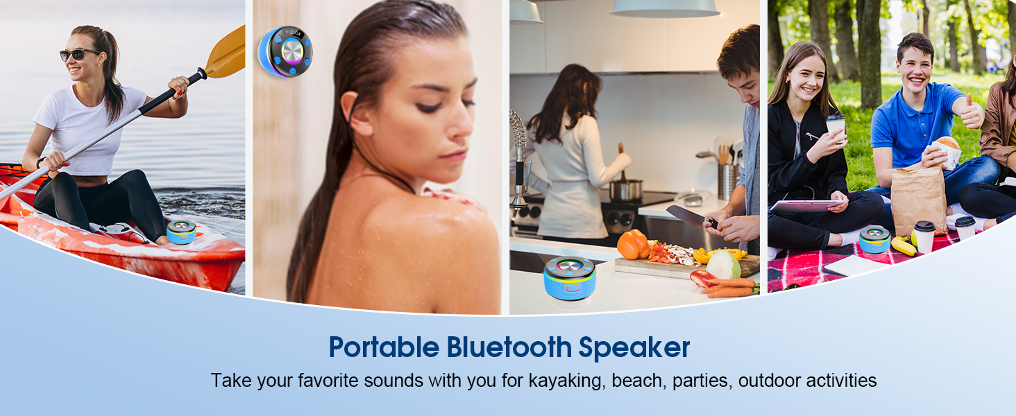 Bluetooth Shower Speaker