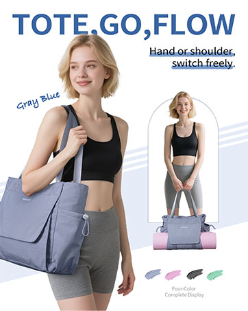 tote yoga gym bag