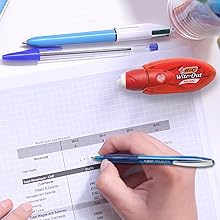 Applies Dry for Mess-Free Correcting