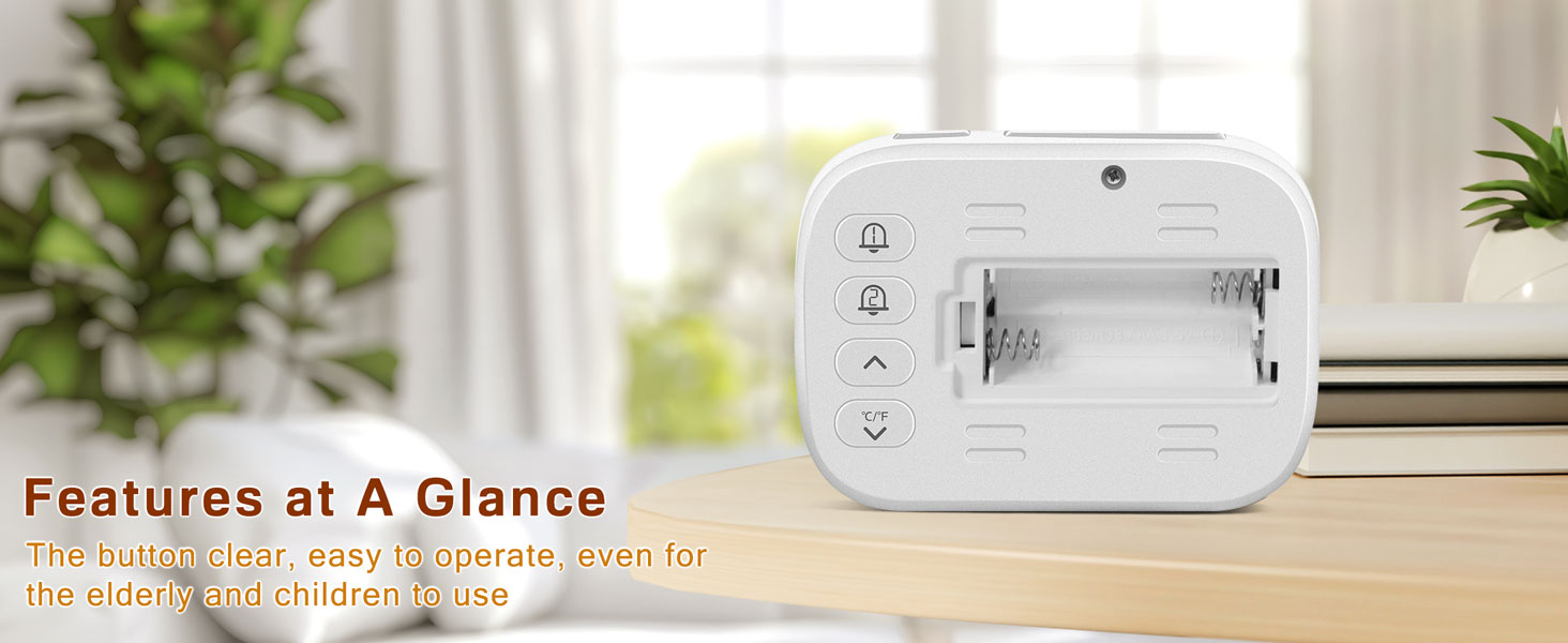 battery alarm clock