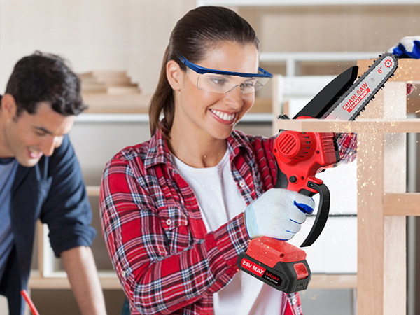 mini chainsaw cordless