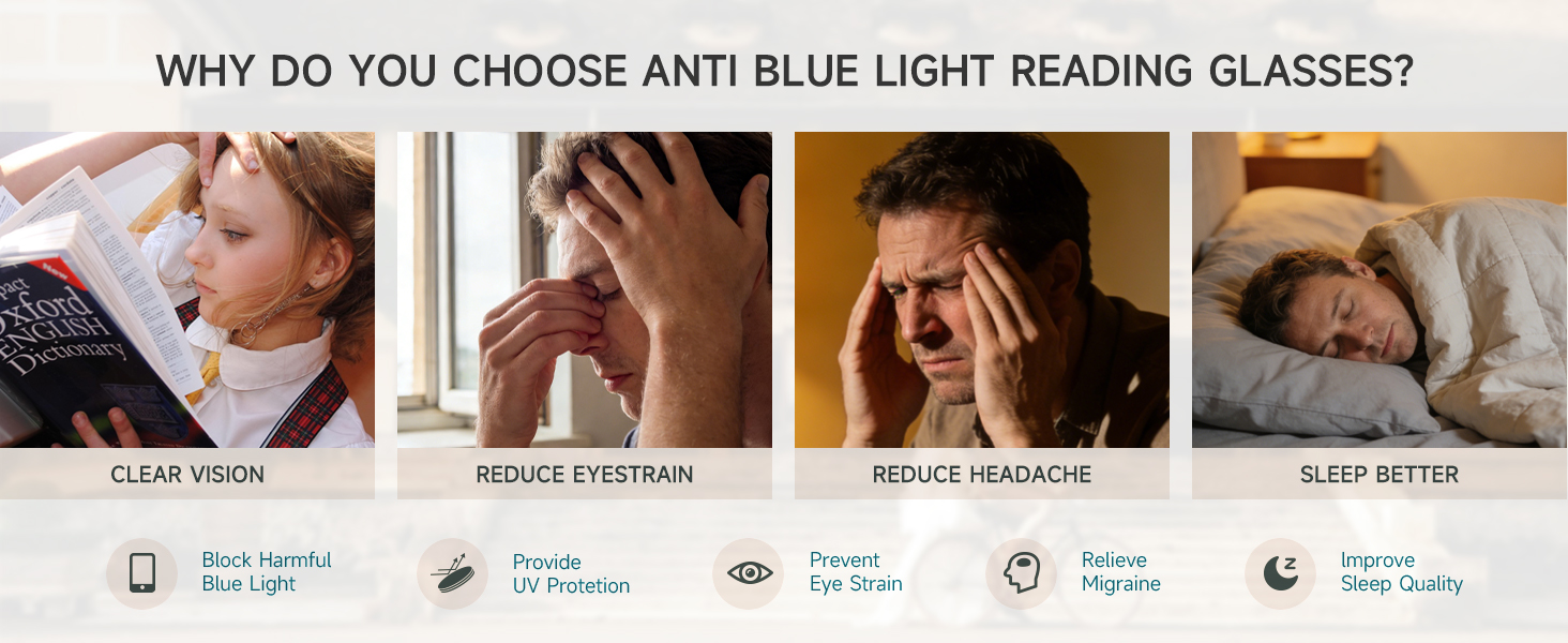 Blue Light Reading Glasses