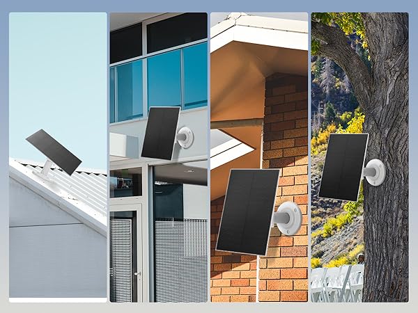 Solar Panel for Security Camera
