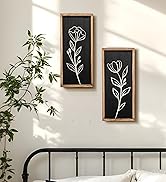 black and white boho bedroom decor