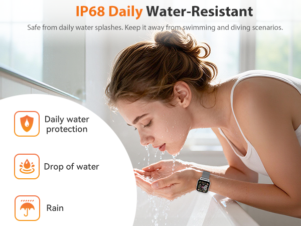 IP68 waterproof smart watch