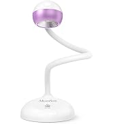MelodySusie Gooseneck Cordless UV Nail Lamp with Adjustable Light Angle, S-Pro09M 2-in-1 Recharge...
